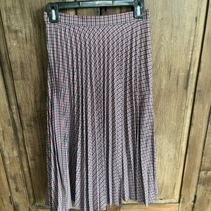 Mauve brand pleated skirt